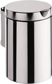Emco 355300100 Abfallbehälter System 2 mit Deckel wandhängend 3 Liter, edelstahl