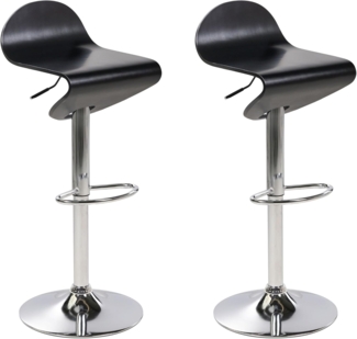 Barhocker schwarz höhenverstellbar LIVERPOOL