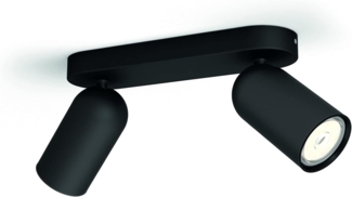 Philips PONGEE bar/tube black 2xNW