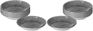 Ritzenhoff & Breker Takeo Stripes Dipschale ø 10 cm 12er Set - DS