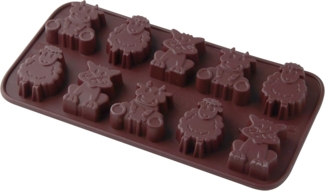 Dr. Oetker - Pralinenform kleine Farm 2503 Schokoladenform Confiserie Silikon