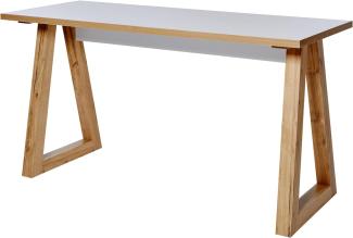 Amazon-Marke – Movian Club Schreibtisch, 129,5 x 54,9 x 76,2 cm, Weiß