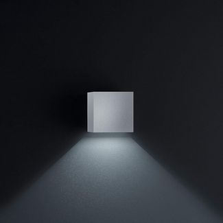 helestra SIRI 44 Wandleuchte IP54 mattnickel eloxiert #A28242.18