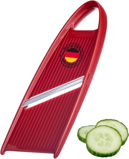 WESTMARK Gemüsehobel Hobelix, Kunststoff/Rostfreier Edelstahl, Rot/Silber, ABS