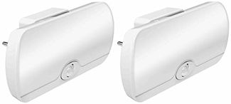 Northpoint LED Nachtlicht 2Stk. Taschenlampe Weiß RGB Induktionsladung mit Hintergrundbeleucht.