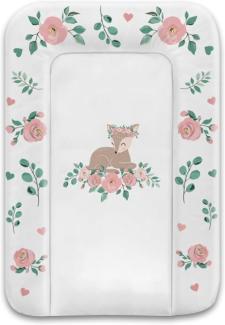 Albero Mio Animals & Love Lion Wickelauflage abwaschbar und schadstofffrei (Rose)