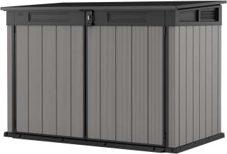 Keterbox Premier Jumbo, 2020l Fassungsvermögen, Außenmaße (BxHxT): 190,5 x 132 x 109 cm, passend für 3X 240l oder 2X 360l Mülltonnen, wetterfest, wasserdicht, mehrfarbig, Kunststoff