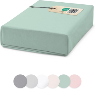 Ehrenkind Spannbettlaken für Babybett & Kinderbett, 100% Bio-Baumwolle, atmungsaktiv