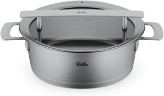 Fissler Bratentopf Phi Collection, Edelstahl 18/10, cookstar Allherdboden, Edelstahl 18/10, Made in Germany
