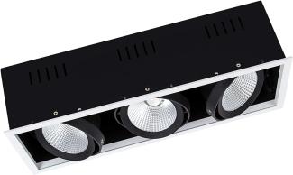 LEDVANCE SPOT MULTI 3x30W 4000K FL WT/BK