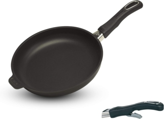 Gastrolux Guss Bratpfanne mit Stiel, D=24cm, H=4cm mit Induktion 17124B