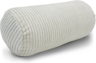 Amilian Nackenrolle mit Bezug 15 x 40 cm - Kissenrolle - mit Nackenrollenbezug - Bettrolle, Kopfstütze, Nackenstütze mit Bezug, ideal als Dekokissen, Sofakissen, Kissen, Kissenrolle, Lagerungskissen, Schlafkissen und für Reisen