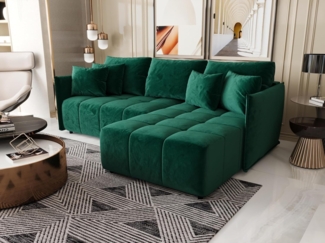 ALTDECOR Ecksofa LONLI, Couch mit Schlaffunktion, Wohnzimmer - Wohnlandschaft