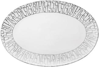 Rosenthal TAC Gropius Skin Platin Platte 25 cm