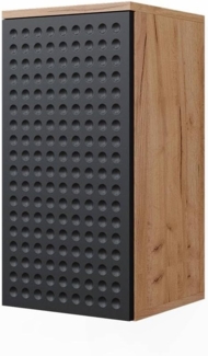 Vicco 'Irma' Hängeschrank, Spanplatte, 30 x 59 x 24 cm, Anthrazit Gepunktet