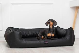 tierlando® Tierbett tierlando® Orthopädisches Hundebett GOOFY Kunstleder >>inkl. Matratzen, Matratzenschoner inklusive