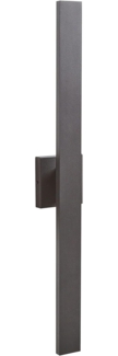 LED Außenwandleuchte MELGAM 89 cm Schwarz