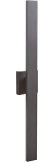 LED Außenwandleuchte MELGAM 89 cm Schwarz