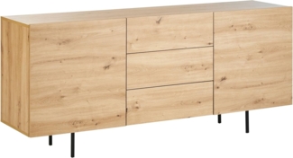 Sideboard KENORA 72 cm Heller Holzfarbton