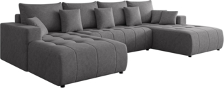 Wohnlandschaft Furalek U (Farbe: Velo 635)