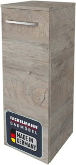 Fackelmann B.STYLE Midischrank links, 30 cm breit, Grau