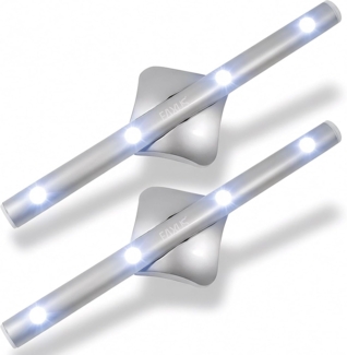 EAXUS LED Unterbauleuchte Schrankleuchte Batterie Klebe Lichtleiste - Stablicht, LED fest integriert, Unterbaulampe