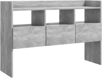 vidaXL Sideboard Betongrau 105x30x70 cm Holzwerkstoff 808381