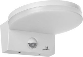 Maclean Außen-Wandleuchte MCE344, LED-Außenleuchte 15 W Dämmerungs-Bewegungsmelder