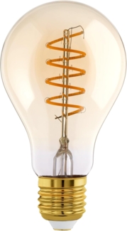 Eglo 110078 LED Filament Leuchtmittel E27 Decorative Spirale L:13cm Ø:7. 5cm dimmbar 2200K