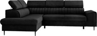 Ecksofa Kadurin (Farbe: Magic Velvet 2219, Seite: Links)