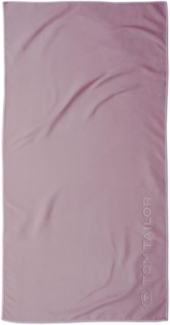 TOM TAILOR HOME Sporthandtuch Fitnesstuch COLOR BATH, Microfaser (1-St), Logo Prägung, Mikrofaser, weich, schnell trocknend