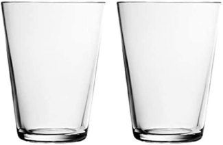 Glas - 400 ml - Klar - 2 Stück Kartio Iittala Wasserglas, Spülmaschinenfest