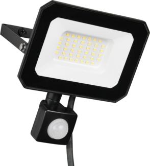 LED Flutlichtstrahler FUNCHAL 30W mit Bewegungsmelder, IP44, Breite 14,5cm