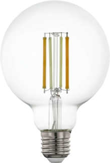 Eglo 12239 Connect-Z LED Leuchtmittel E27 6W Glas klar L:14cm Ø9. 5cm dimmbar 2200-6500K warmweiß bis tageslichtweiß