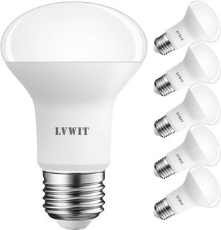 LVWIT LED Reflektor E27 R63, 806 lm, Kaltweiß 6500K, 8.5W ersetzt 60W Glühbirne, matt (6er Pack)