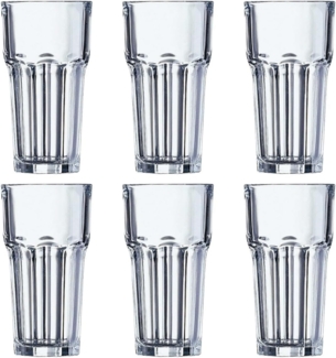 Gläserset Arcoroc Granity 6 Stück Durchsichtig Glas (42 cl)