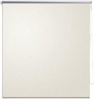 Verdunkelungsrollo 120 x 175 cm creme 240124