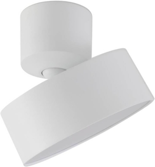 Lindby Deckenstrahler Nivoria, LED, Metall, Weiß warmweiß IP20, LED 15 W gesamt, warmweiß