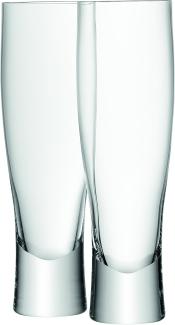 Bierglas Bar Set mit 2 Stück klar 550ml