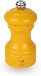 Peugeot Bistrorama Salzmühle 10 cm Safrangelb lackiertes Holz