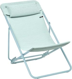 Lafuma Liegestuhl MAXI TRANSAT + BatylineDuo Mistral (Blue)