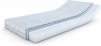 MSS® Revasana Premium ohne Zonen-Matratze 70 x 200 cm - H2 mit versteppten Klimafaserbezug