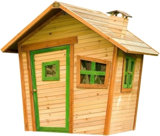 Axi Holz Kinderspielhaus Alice inkl. 3 Fenster und
