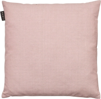 LINUM PEPPER Premium Kissenhülle für Dekokissen 50x50 cm, 100% Baumwolle, Maschinenwaschbar, Altrosa