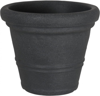 Geli Pflanztopf Milano Ø 40 x 32 cm anthrazit