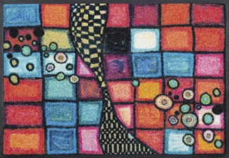 wash+dry by Kleen-Tex Fußmatte Tiger Tundra, rechteckig, Höhe: 7 mm, Schmutzfangmatte, rutschhemmend, In- und Outdoor geeignet, waschbar