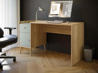 Schreibtisch >Whenua< in Natural Eiche - 139,6x77,3x60cm (BxHxT)