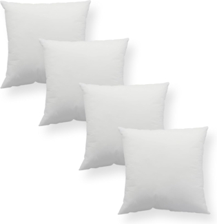 Haus und Deko Kopfkissen 4er Pack Füllkissen Microfaser Kissenfüllung Kopfkissen Dekokissen, Bezug: Microfaser, Rückenschläfer,Seitenschläfer,Bauchschläfer