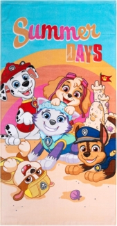 United Labels® Strandtücher Paw Patrol - Summer Days - Badetuch, 140 x 70 cm