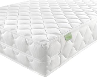 DREAMSTAR Ergo Flex XXL Duo I orthopädische7-Zonen Kaltschaummatratze I 22 cm hoch I Öko-Tex Zertifiziert I Härtegrad 2 und 3 I 180x200 cm